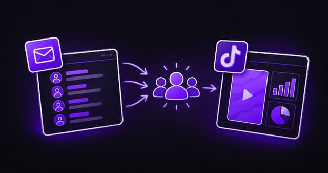 Automatically build TikTok lookalikes from Klaviyo lists